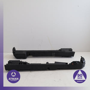 11-18 BMW F25 X3 X4 Left &amp; Right Engine Radiator Support Bracket Set OEM