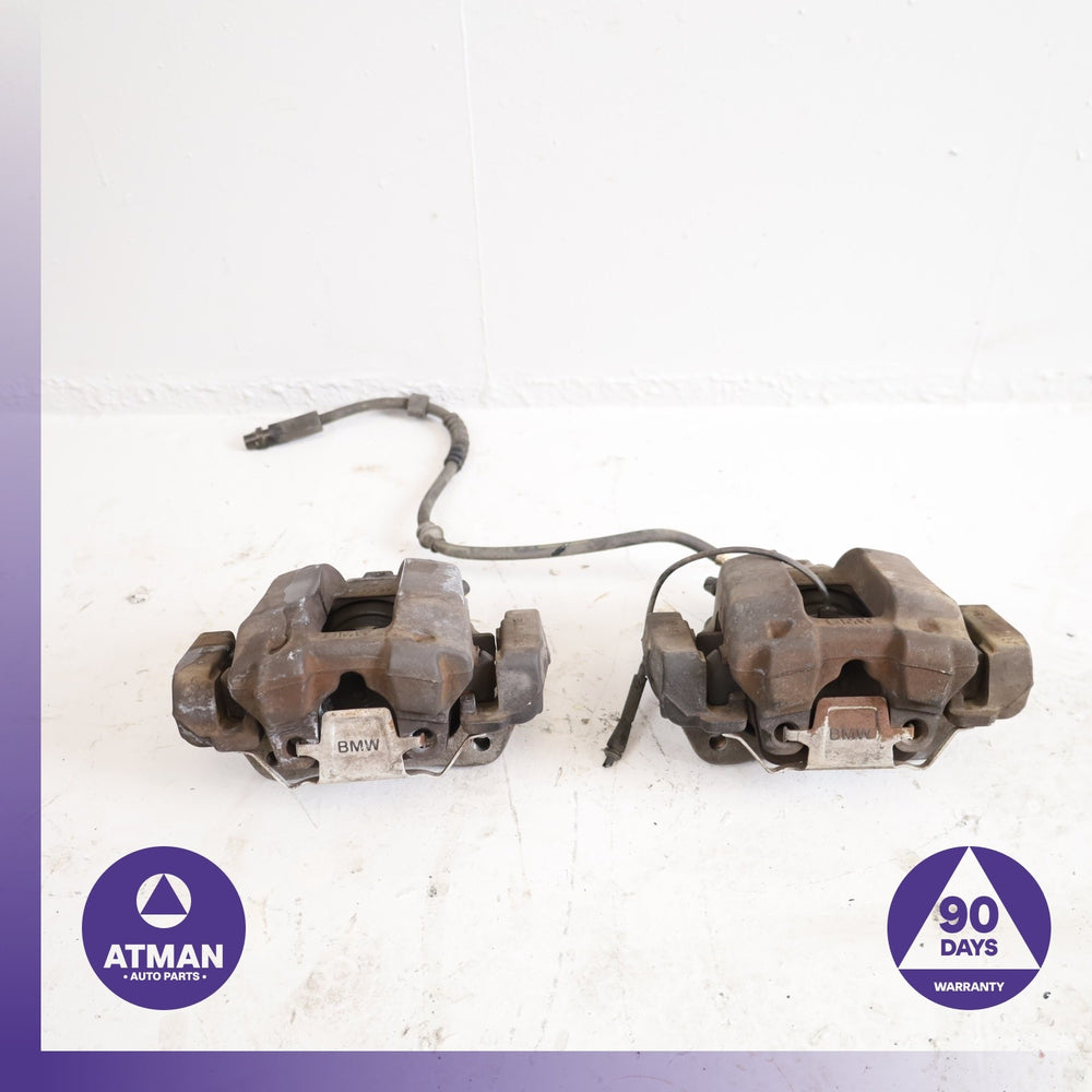 12-18 BMW F34 328i 320i Front Left &amp; Right Brake Caliper Set 34116857687 OEM