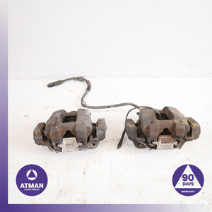 12-18 BMW F34 328i 320i Front Left &amp; Right Brake Caliper Set 34116857687 OEM