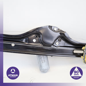 BMW F15 X5 Rear Left Side Window Regulator w/ Motor 51357291951 OEM