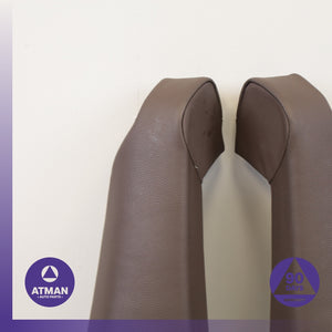 BMW F15 X5 Rear Left &amp; Right Seat Cover Panel Trim Bolster Set Brown OEM