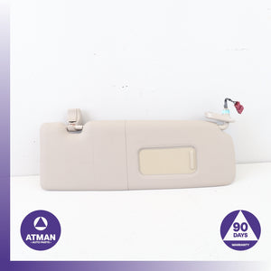 BMW E82 128i 135i Right Passenger Side Sunvisor Sun Visor Beige OEM
