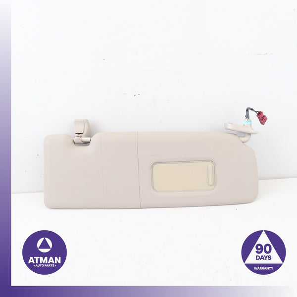 BMW E82 128i 135i Right Passenger Side Sunvisor Sun Visor Beige OEM