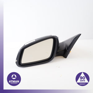 14-16 BMW F34 328i 335i GT Left Driver Side Rear View Mirror Silver OEM