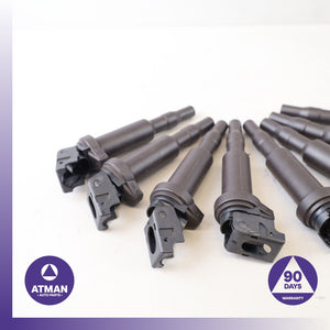 BMW F06 650i 550i 4.4L V8 N63 Engine Ignition Coil Set of 8 OEM