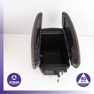 14-18 BMW F15 X5 Front Center Console Armrest Arm Rest Nappa 51169285089 OEM