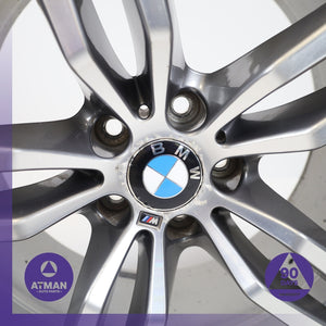 15-19 BMW F16 X6 Style 623 9 x 19 19" Rear Wheel Rim 36117850070 OEM