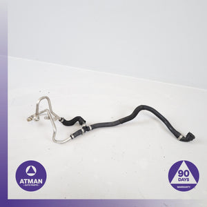 BMW F06 650i Turbocharger Coolant Return Hose Line 7577014 OEM