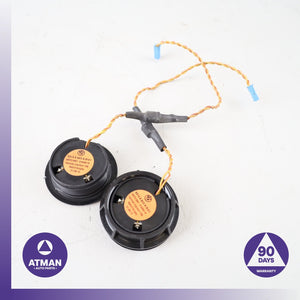 BMW E88 128i 135i Convertible Rear Quarter Trim Speaker Tweeter Set OEM