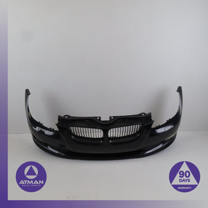 11-13 BMW E92 328i 335i Base Front Bumper Cover Panel Black 7256083 OEM