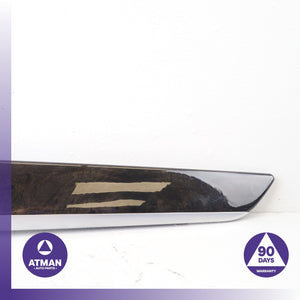 BMW F02 750Li 740Li LWB Rear Right Interior Door Cover Trim Wood OEM — photo 5