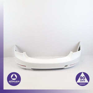 12-15 BMW F30 328i Sport Line Rear Bumper Cover Panel White 7312731 OEM
