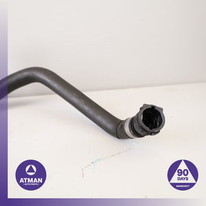 16-18 BMW F30 330e Hybrid Radiator Expansion Tank Coolant Hose Set OEM 84k