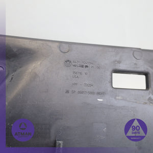 BMW F15 X5 Right Windshield Washer Cowl Cover Panel 64319245594 OEM