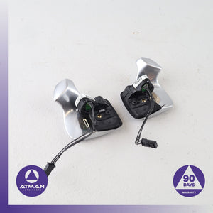 BMW E90 328i 335i Steering Wheel Paddle Gear Shifter Switch Set OEM