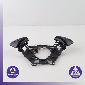 08-10 BMW E60N 528i 550i 535i Steering Wheel Control Switch Set w/ Bracket OEM