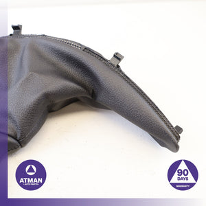 BMW F30 330e Emergency Hand Brake Lever Boot Cover Leather OEM
