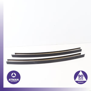 BMW F10 535i Rear Left &amp; Right Door Window Molding Trim Set 51357182296 OEM
