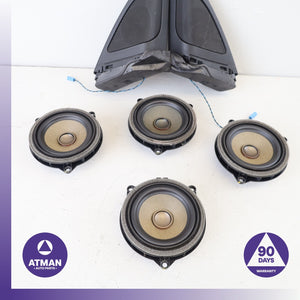 BMW F34 328i GT Hi-Fi Interior Speaker Tweeter Loudspeaker Set OEM