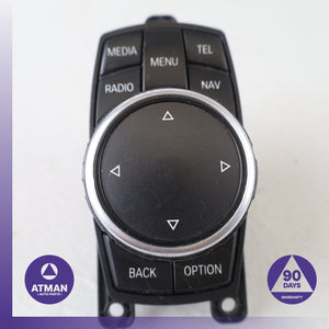 BMW F10 528i X5 IDrive Navigation Controller Knob Switch 9350723 OEM