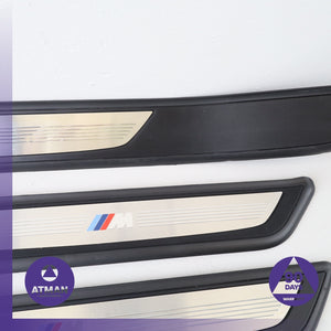 BMW F02 750i 740i LWB M-Sport Front &amp; Rear Door Lower Step Sill Panel Set OEM — photo 5