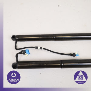 19-25 BMW F98 X4M X4 Rear Trunk Boot Power Lid Hatch Cylinder Strut Set OEM 71k