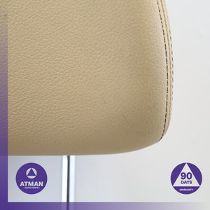BMW E70 X5M X5 Front Left or Right Seat Headrest Head Rest Beige OEM