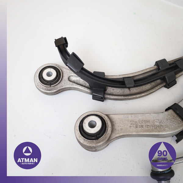 09-13 BMW F10 550i 740Li Front Left Driver Side Lower Seat Track Frame Rail OEM