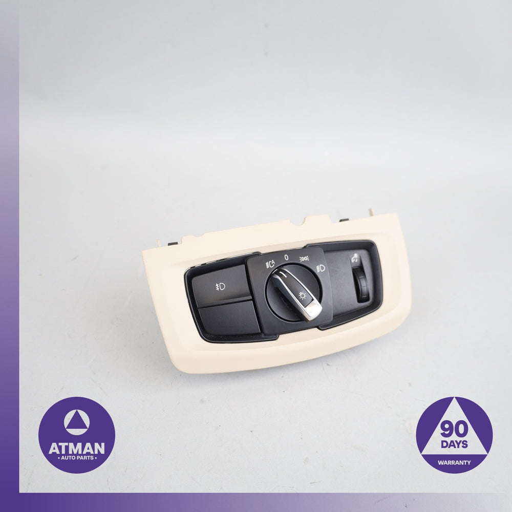 BMW F15 X6 X5 Dash Headlight Head Light Control Switch 61319311721 OEM