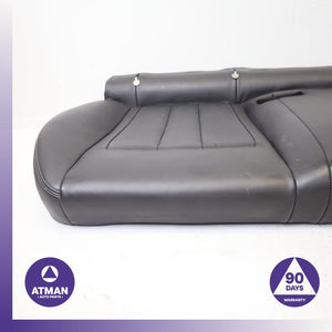 15-19 BMW F86 X6M X6 Rear Lower Seat Bench Cushion Merino Black OEM