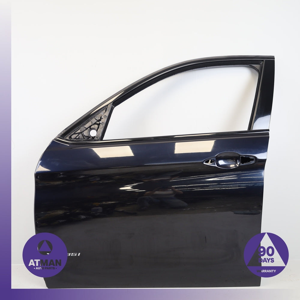 15-19 BMW F16 X6 Front Left Side Door Shell Panel Black 41517386741 OEM