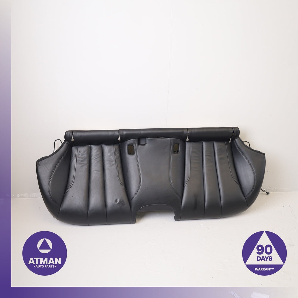 13-19 BMW F06 640i 650i Rear Lower Bench Seat Cushion Nappa Leather Black OEM