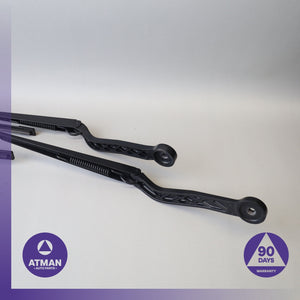 BMW F16 X6 X5 Front Windshield Wiper Washer Arm Set 61617304069 OEM