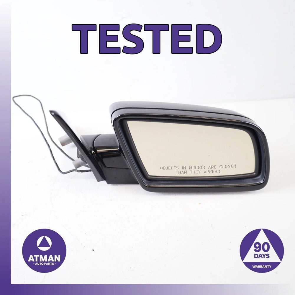 06-10 BMW E63 650i Right Passenger Side Rear View Door Mirror Black OEM