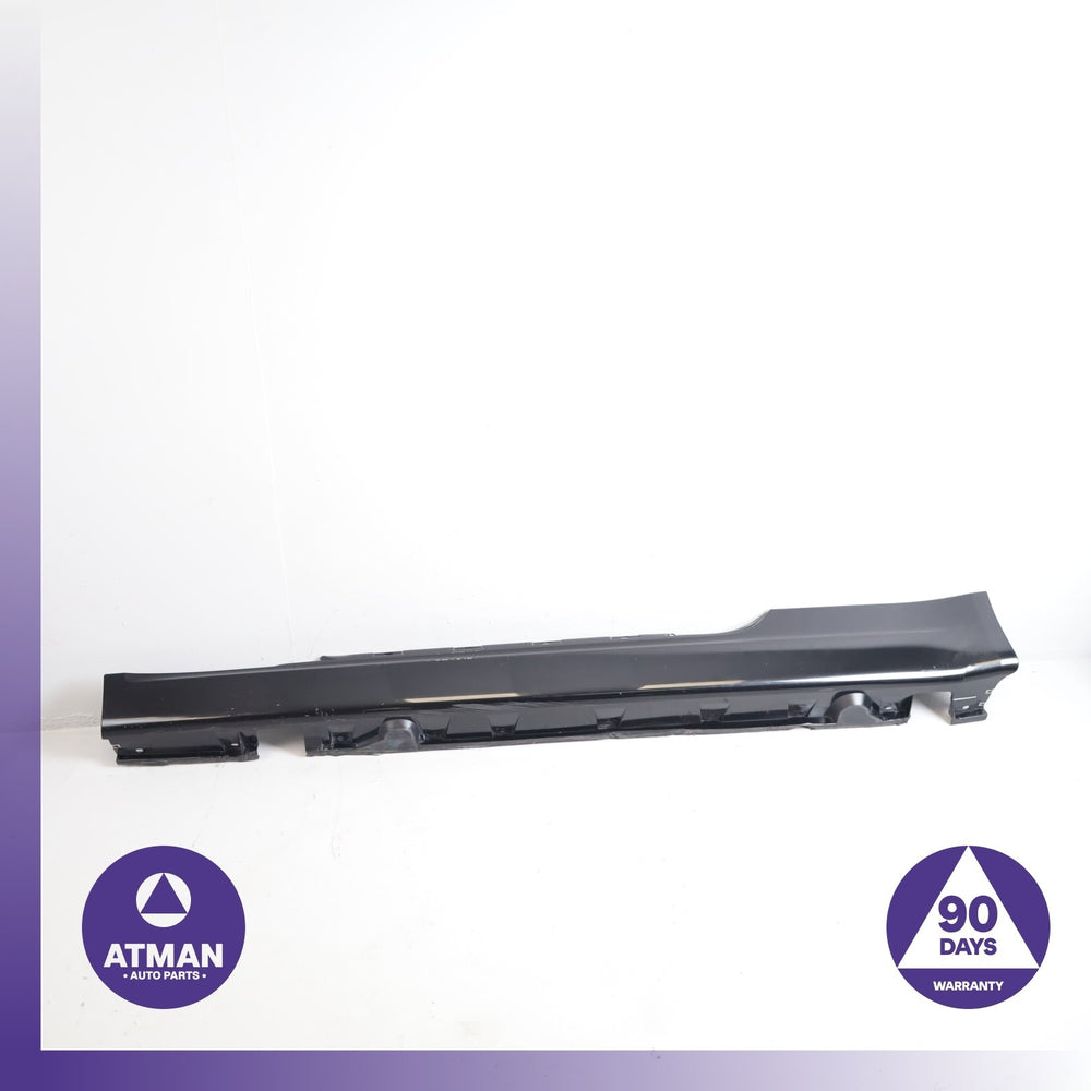 04-07 BMW E63 650i 645Ci Left Driver Side Skirt Rocker Panel Molding Black OEM