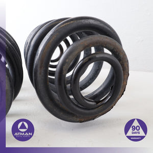 04-10 BMW X3 Rear Left & Right Shock Absorber Coil Spring Set OEM