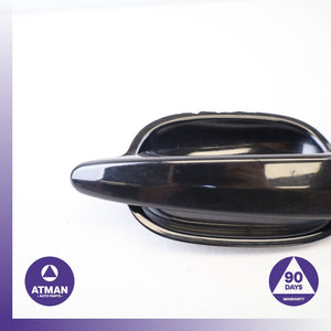 06-10 BMW E63 650i 645Ci Right Side Exterior Door Handle w/ Keyless Go Black OEM