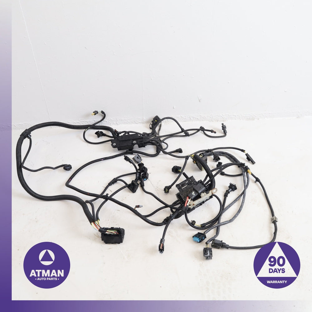 14-19 BMW F16 X6 Engine Motor Wire Wiring Harness Set 12527591981 OEM