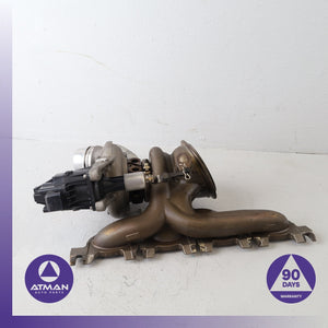 16-21 BMW F36 430i X3 X4 230i 2.0L Turbo Turbocharger Manifold 7637563 OEM — photo 3