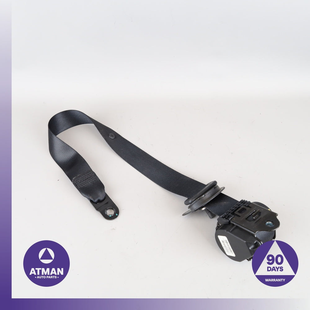 2014 BMW F15 X5 Rear Right Seatbelt Seat Belt Black 7318376 OEM