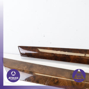 11-18 BMW F25 X3 X4 Front &amp; Rear Interior Door Cover Trim Wood Set OEM