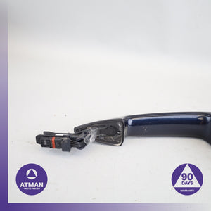 BMW F15 X5 Front or Rear Right Exterior Door Handle w/ Keyless Go Blue OEM
