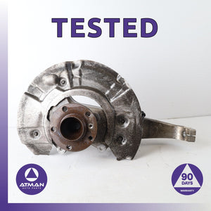 09-15 BMW F02 750i 740i Front Left Driver Spindle Knuckle Hub 31216775767 OEM