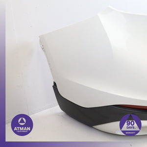 15-19 BMW F16 X6 Rear Bumper Cover Panel Assembly White 51127413500 OEM