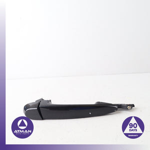 BMW E70 X5 Front Right Exterior Door Handle w/ Keyless Go Black OEM