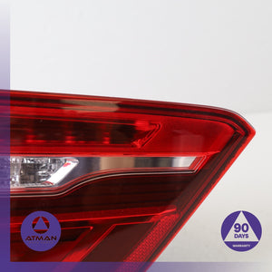 15-19 BMW F16 X6 Rear Left Inner Taillight Tail Light Lamp LED 7438827 OEM