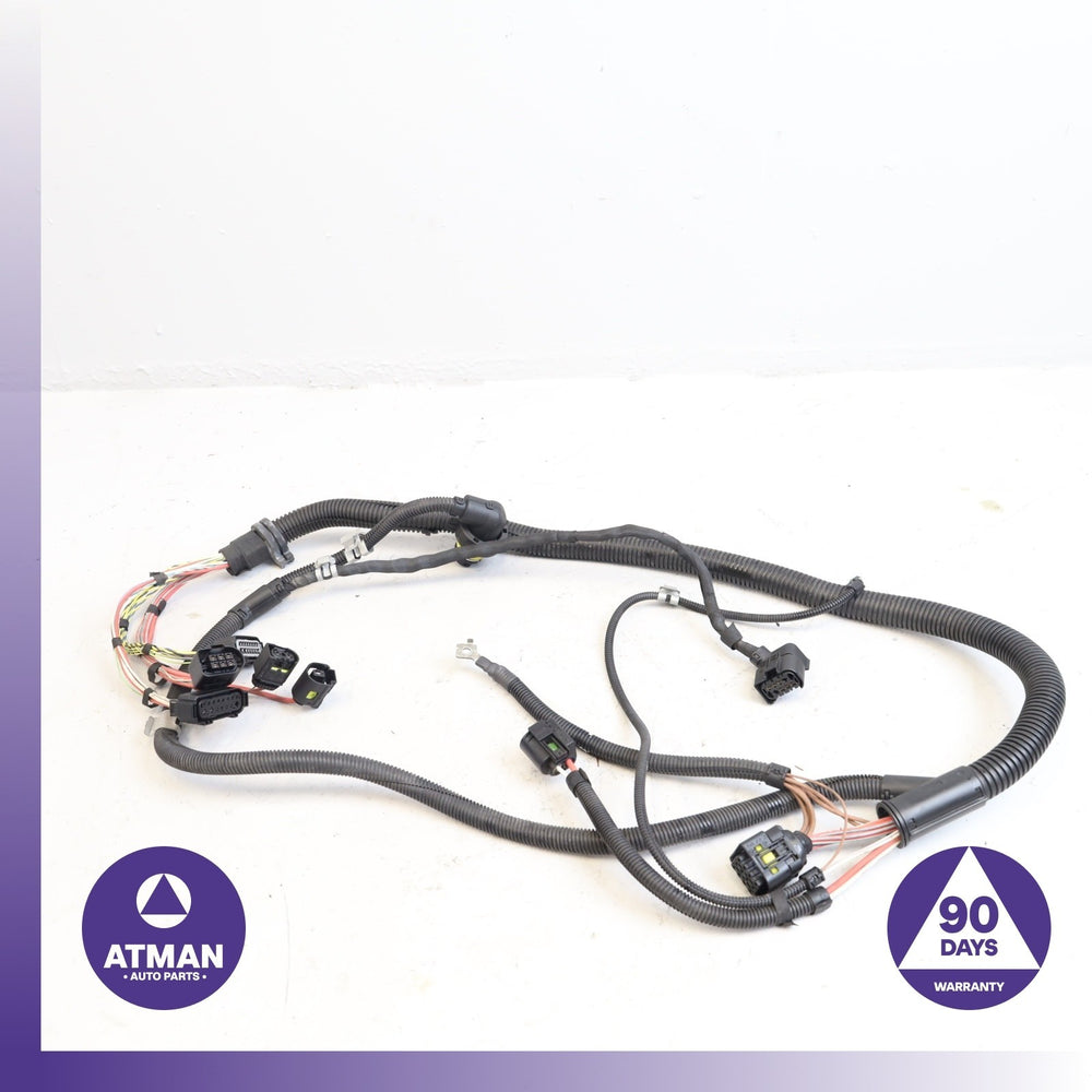 BMW F10 535i 3.0L N55 Engine Motor Transmission Wire Harness 12537603956 OEM 96k