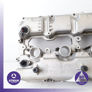 08-14 BMW F10 550i 4.4L N63 Left Engine Cylinder Head Valve Cover OEM — photo 2