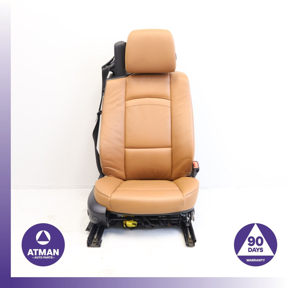 07-13 BMW E93 328i 335i Convertible Right Seat Cushion Assembly Brown OEM
