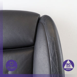 13-15 BMW F02 750i 740i Front Right Lower Seat Cushion Nappa Black OEM — photo 4